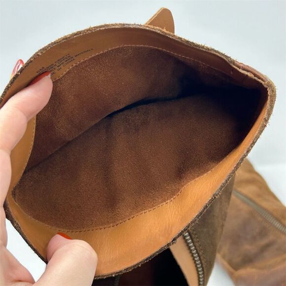 Kork-Ease Women's Brown Leather Tall Riding Boots Size 6 Knee High with Buckle - Picture 16 of 16